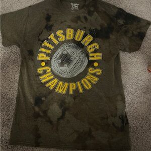 Gildan Dark Brown Tie-Dye T-Shirt